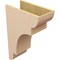 Ekena Millwork 9"W x 18"D x 27"H Classic New Brighton Rough Cedar Woodgrain TimberThane Corbel, Primed Tan CORUR09X18X27NEBRCPR - alternate 6